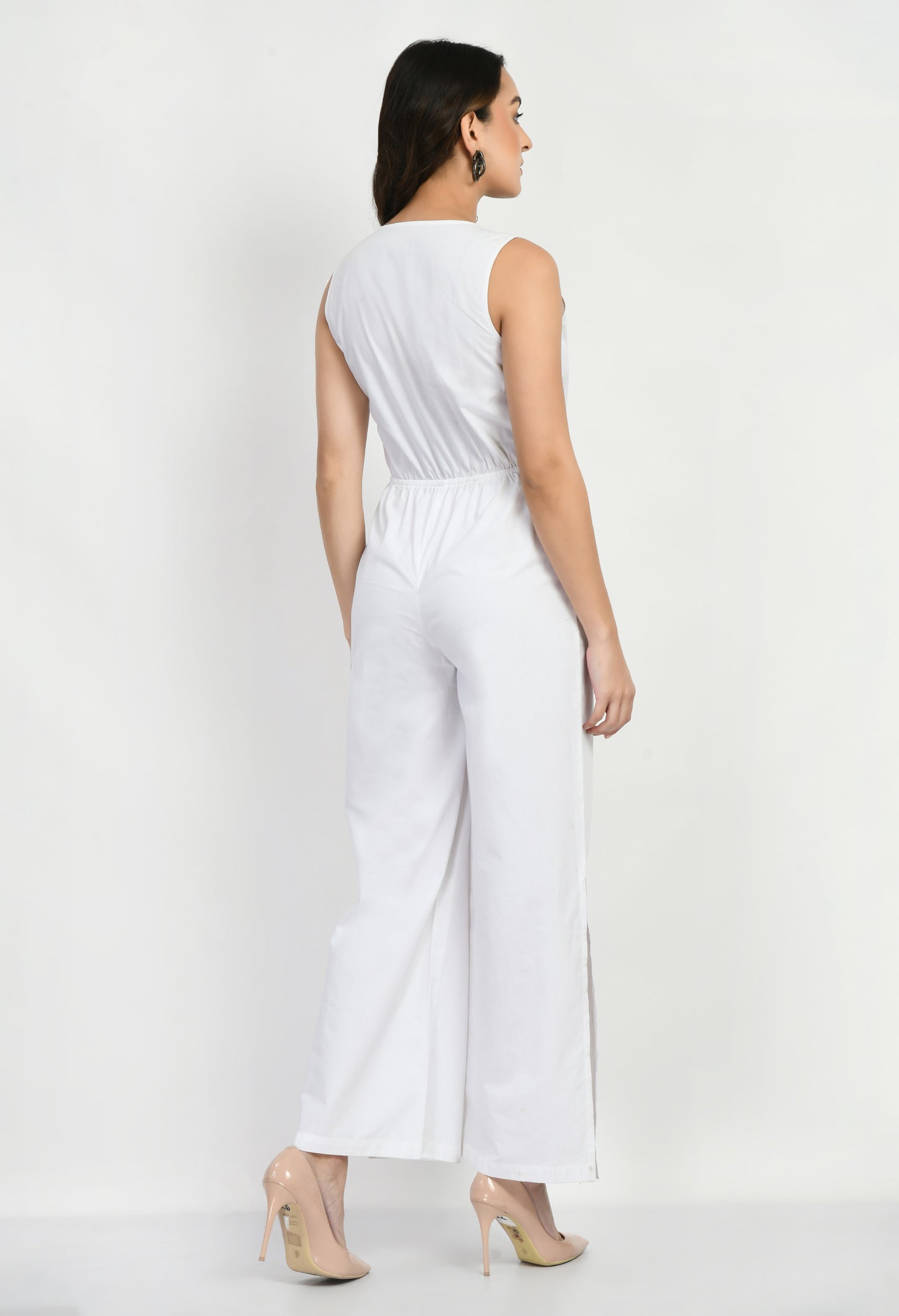 white jumpsuit women