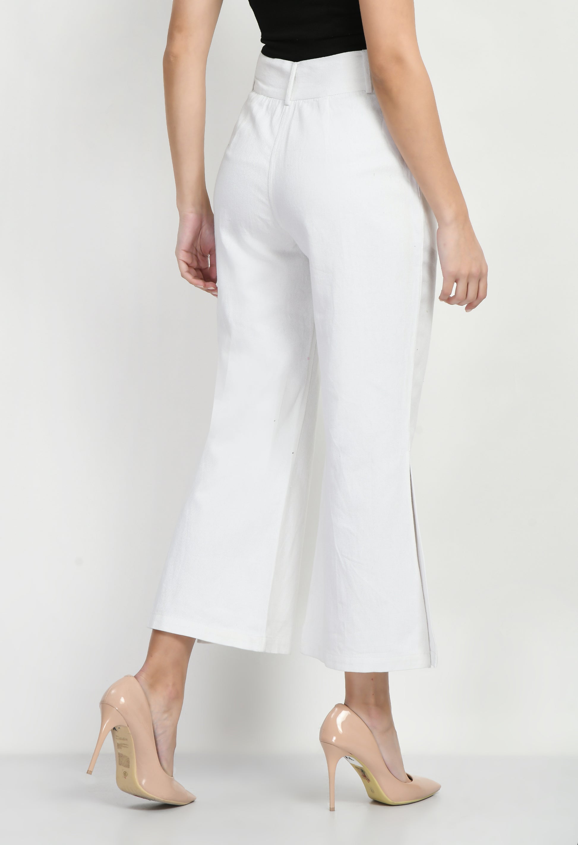 trousers for women white